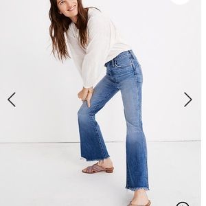 NWT Madewell Rigid Flare Jeans 26